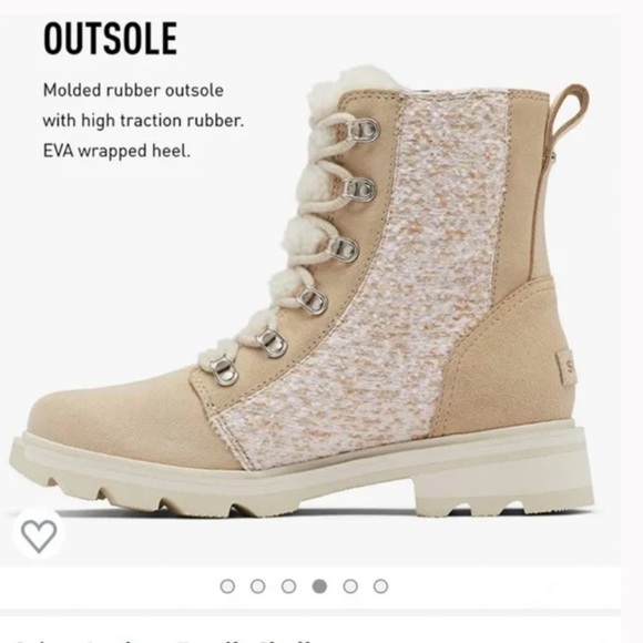 NWT Sorel Lennox Lace Cozy Waterproof Boot - Picture 2 of 8